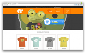 Screenshot for shirts for mike
